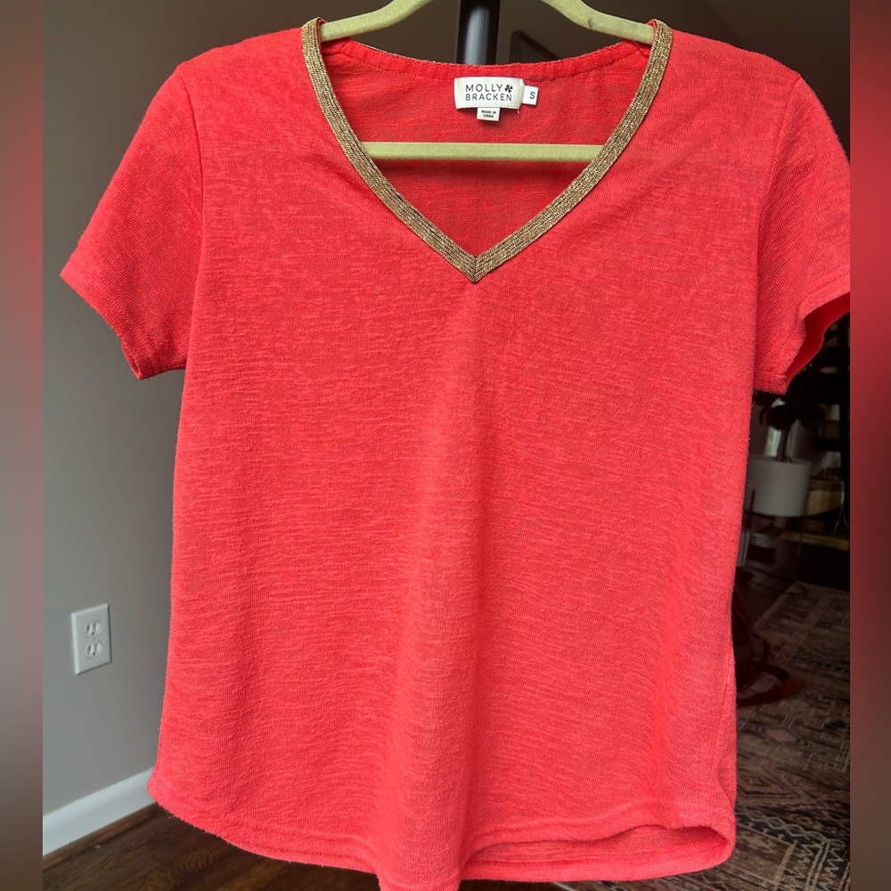Molly Bracken Gold Frame T-Shirt